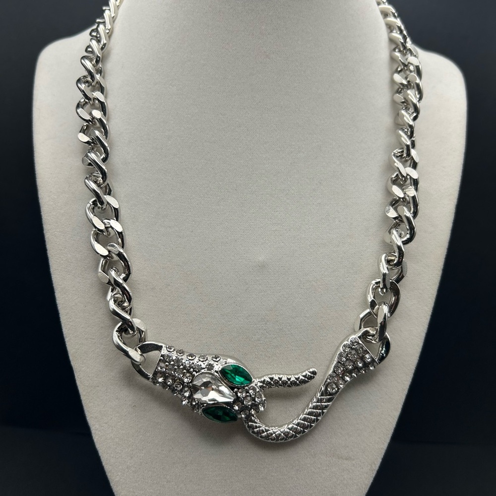 Vintage Kenneth Jay Lane Chain Necklace - image 1